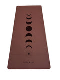 Phases extra wide yoga mat, natural rubber and coconut PU material